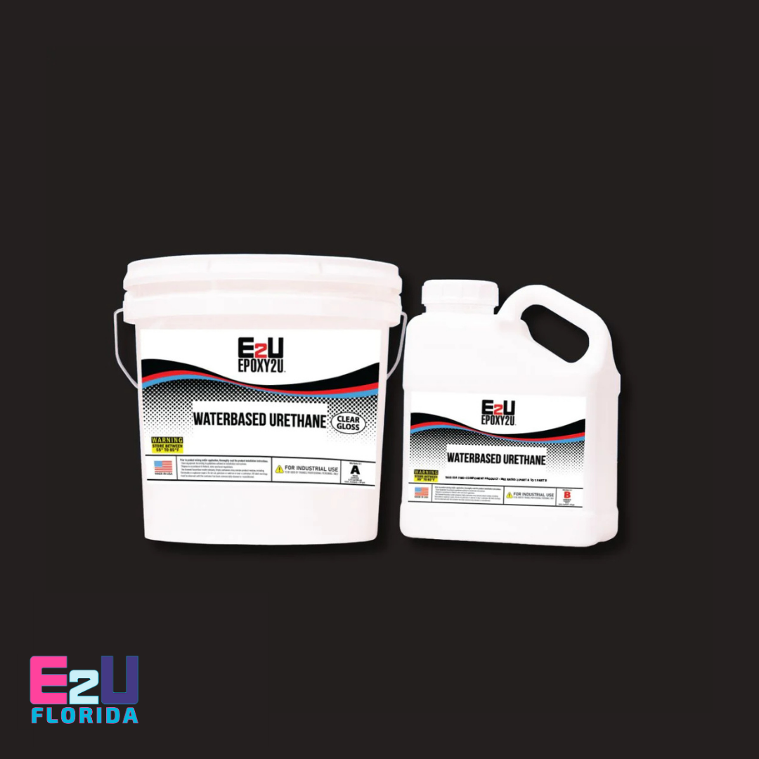 Waterbased Urethane Matte Finish Clear 1 Gal Kit