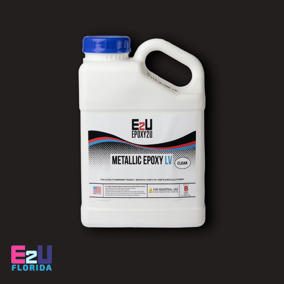 Metallic Epoxy Clear | 3 Gal Kit, Low-Viscosity