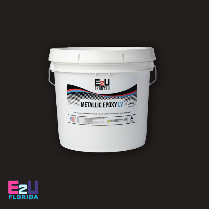 Metallic Epoxy Clear | 3 Gal Kit, Low-Viscosity